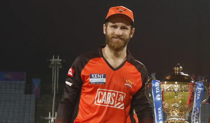 আইপিএলে উইলিয়ামসনকে ১২ লাখ রুপি জরিমানা