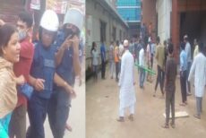 গাজীপুরে বেতনের দাবিতে পোশাক কারখানায় ভাঙচুর