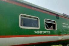 গাজীপুরে ট্রেনের ধাক্কায় পরিচ্ছন্নতাকর্মী নিহত