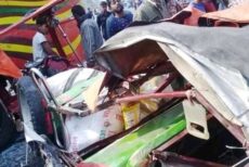 গাজীপুরে বাসের ধাক্কায় অটোরিকশার ৩ যাত্রী নিহত