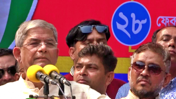 মানুষ এদেরকে আর ক্ষমতায় দেখতে চায় না : মির্জা ফখরুল