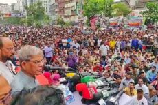মানুষের জীবনের অধিকার চাই, নিরাপত্তা চাই : মির্জা ফখরুল