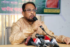 লাঠিসোটা নিয়ে মিছিল মিটিং রাজনীতির জন্য অশনি সংকেত: জি এম কাদের