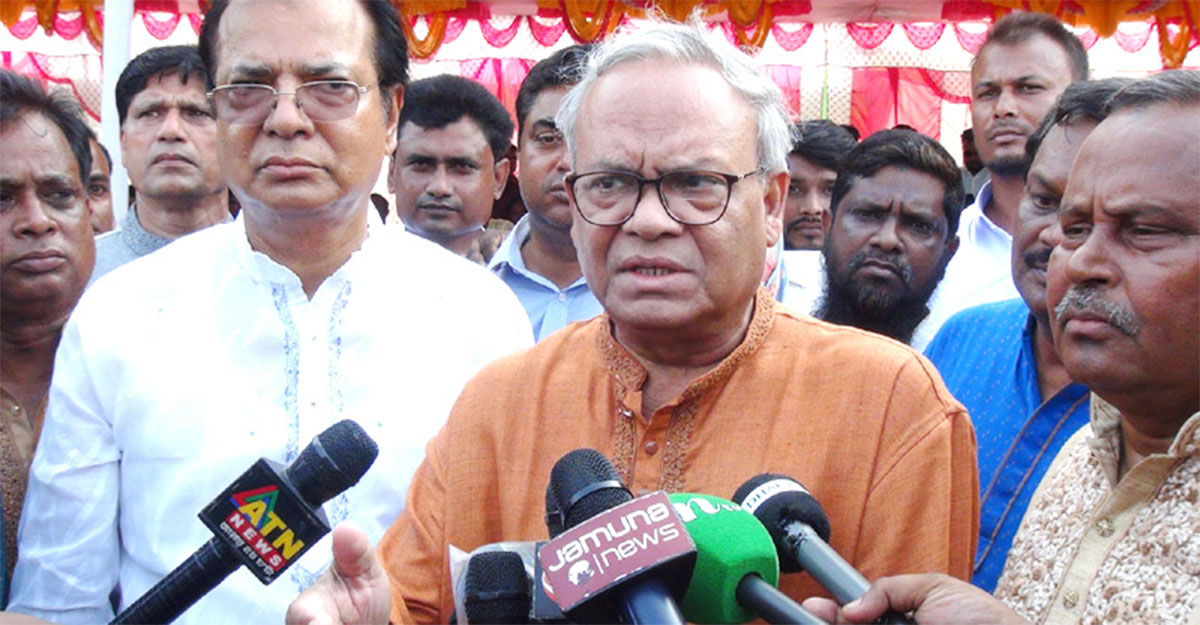 জনগণ এবার আপনার সিংহাসন ধরে টান দেবে : রিজভী
