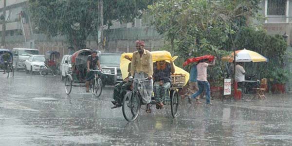 সারাদেশে ভারি বৃষ্টিপাতের পূর্বাভাস