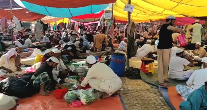 টঙ্গীর তুরাগ নদীর তীরে ৩ দিনব্যাপী ইজতেমা শুরু