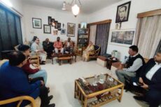 মির্জা ফখরুলের বাসায় গণতন্ত্র মঞ্চের নেতারা