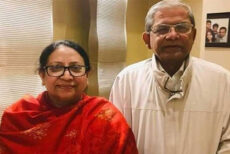 চিকিৎসার জন্য সস্ত্রীক সিঙ্গাপুরে মির্জা ফখরুল
