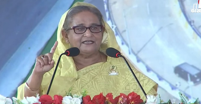 আওয়ামী লীগ জনগণের অধিকারে বিশ্বাস করে: শেখ হাসিনা