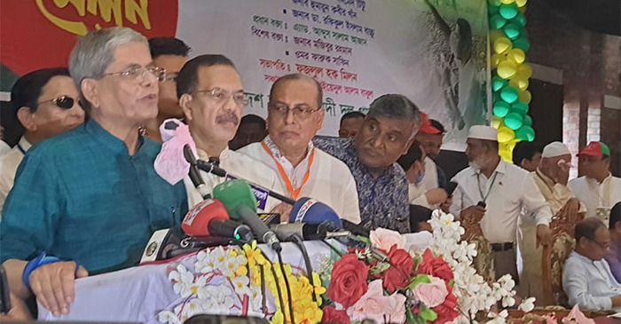 জনগণের ওপর দানবীয় সরকার চেপে বসেছে: ফখরুল