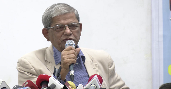 তৃতীয়বারের মতো আর ফাঁদে পা দেবে না বিএনপি: ফখরুল