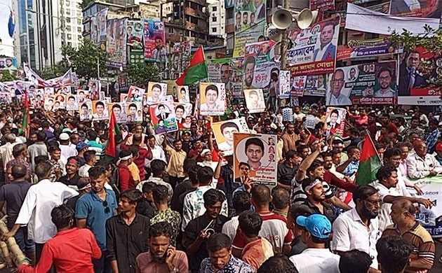 নয়াপল্টনে বিএনপির মহাসমাবেশ ঘিরে জড়ো হচ্ছেন নেতাকর্মীরা