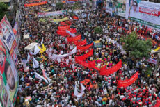 নয়াপল্টনে বিএনপির মহাসমাবেশ শুরু