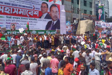 নয়াপল্টনের মহাসমাবেশে পৌঁছেছেন মির্জা ফখরুল