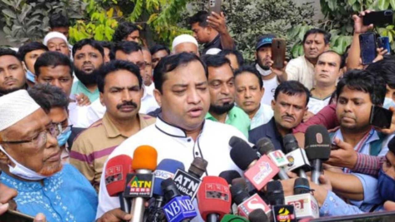 ২৫০ গাড়ির বহর নিয়ে আ’লীগের সমাবেশে জাহাঙ্গীর