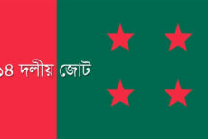 রাজধানীতে সোমবার ১৪ দলীয় জোটের বিক্ষোভ সমাবেশ