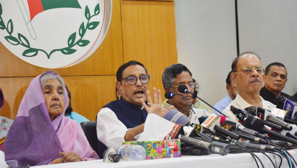 নিজেরা শক্তিমান হন, আমাদের ভয় পাওয়ার কিছু নেই: ওবায়দুল কাদের