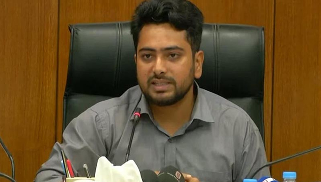 আলোচনা করে রাষ্ট্রপতির পদত্যাগের যৌক্তিক সিদ্ধান্ত নেওয়া হবে: উপদেষ্টা নাহিদ