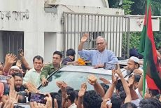 কারামুক্ত হলেন সাংবাদিক মাহমুদুর রহমান