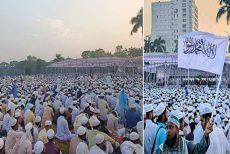 সোহরাওয়ার্দী উদ্যানে ইসলামী মহাসম্মেলনে আলেম-ওলামাদের ঢল