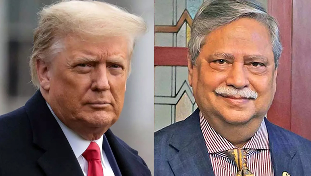 ডোনাল্ড ট্রাম্পকে অভিনন্দন জানালেন রাষ্ট্রপতি সাহাবুদ্দিন