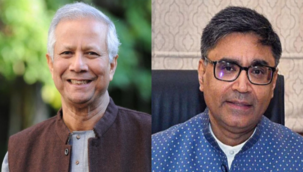 প্রধান উপদেষ্টার সঙ্গে ভারতের পররাষ্ট্র সচিবের যা নিয়ে আলাপ হলো