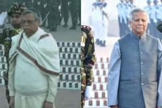 জাতীয় স্মৃতিসৌধে রাষ্ট্রপতি ও প্রধান উপদেষ্টার শ্রদ্ধা নিবেদন