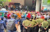 কালিয়াকৈরে ছাটাই শ্রমিকদের পূর্ণবহালের দাবিতে বিক্ষোভ