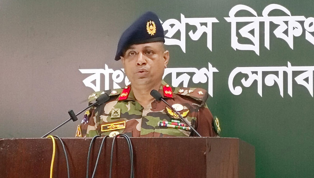 গোপালগঞ্জে কোনো প্রাণঘাতী অস্ত্র ব্যবহার করেনি সেনাবাহিনী: সেনাসদর
