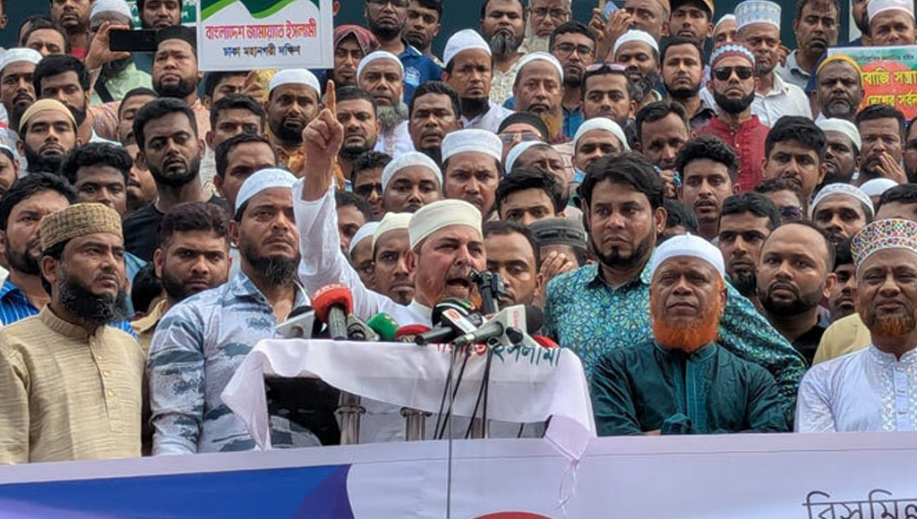 সন্ত্রাসী-চাঁদাবাজদের কাছে দেশ ছাড়বে না জামায়াত: রফিকুল ইসলাম