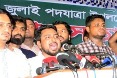 ভারতের সীমান্তরক্ষীরা খুনিতে পরিণত হয়েছে: নাহিদ ইসলাম