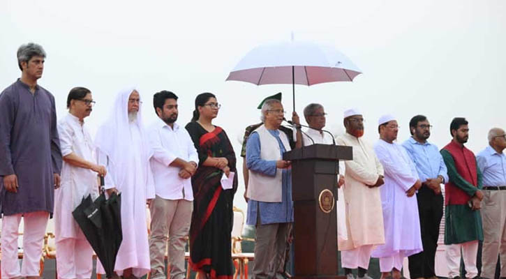 জুলাই শহীদদের জাতীয় বীর ঘোষণা